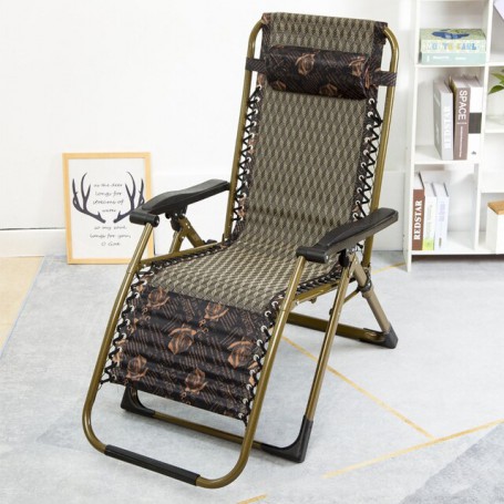 Rocking chair lounge chair rocking chair balcony leisure chair adult folding siestas leisure chair Outdoor garden furniture