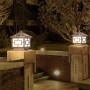 86LIGHT Solar Outdoor Light LED Post Light Waterproof Modern Pillar Lighting For Patio Porch Balcony Courtyard Villa
