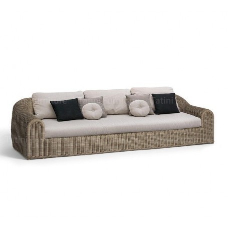 Leisure outdoor patio sofa designer rattan furniture villa hotel