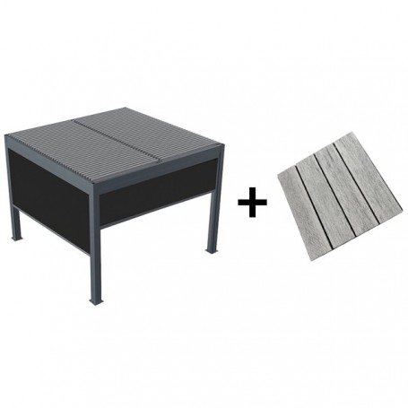 Outdoor pavilion courtyard aluminum alloy awning electric leisure garden new Chinese villa outdoor awning canopy roof