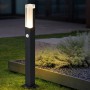 Motion Sensor 10W LED Lawn Lamp Outdoor waterproof IP65 Aluminum Acrylic lampshade Courtyard villa landscape Pathway Lawn Lights