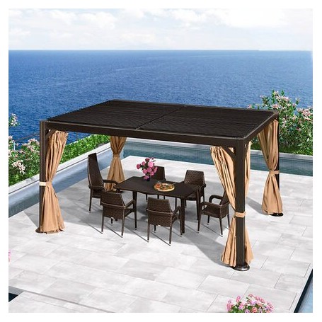 Pavilion outdoor pavilion courtyard villa garden sunscreen awning tent aluminum alloy outdoor sunshade shed  party tent gazebo