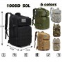 50L/30L Large Capacity Waterproof 1000D Nylon Military Tactical Backpacks 3P Softback Outdoor Sports Camping Hiking Backpack Bag