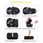 Backpack Women's  Sports Fitness Organizer  Waterproof Travel Clothes Shoes Storage Accessories