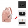 Backpack Women's  Sports Fitness Organizer  Waterproof Travel Clothes Shoes Storage Accessories
