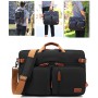 Travel Bag 15.6/17.3Inch Convertible Laptop Backpack Fashion Business Travel Anti-Theft Backpack Casual Portable Backpack