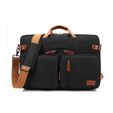 Backpack 17.3Inch Laptop Backpack Fashion Business Travel Backpack Nylon Waterproof Anti-Theft Student Backpack