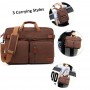 Convertible Backpack 15.6/17.3 Inch Laptop Backpack Messenger Shoulder Bag Nylon Waterproof Business Travel Backpack
