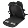 Men's Backpack USB Charge Travel Laptop Back packs Black 15 Inch Leather School Bag Male Vintage waterproof Anti Theft backpacks