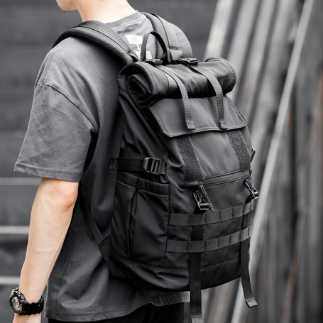 Backpack Waterproof Teens Schoolbag Attend School Commuting Tourist Oxford Neutral Travel Notebook Backpack Bag