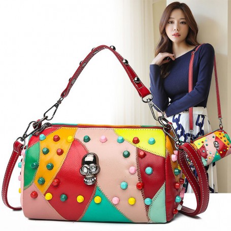 Shoulder Handbag Women Fashion Elegant Two Ways
