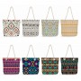 Tote Bags Casual Mandala Floral Handbags For Lady Traveling Beach Bags Women Thick Rope Eco Reusable Shopping Bag