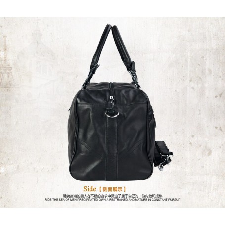 Fashion Men Genuine leather Travel Bags Men Luggage Bag real Leather Weekend bag Duffle Bag Large Overnight Tote Handbag Big
