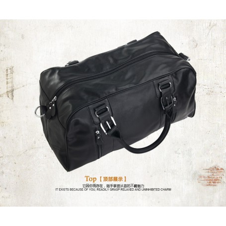Fashion Men Genuine leather Travel Bags Men Luggage Bag real Leather Weekend bag Duffle Bag Large Overnight Tote Handbag Big