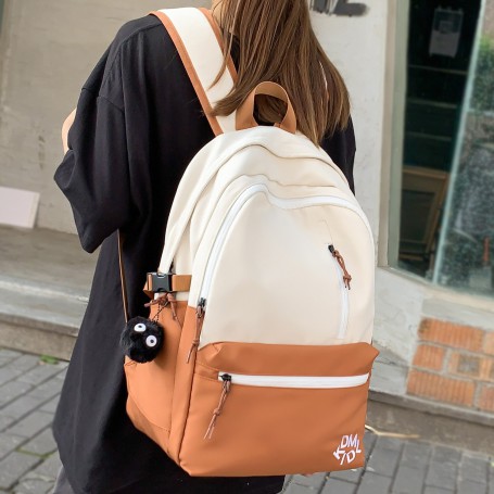 Backpack Ladies Nylon College Fashion Women School Bag