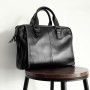 Bag Briefcase Fashion Large Capacity Business bag Black Male Shoulder Laptop Bag