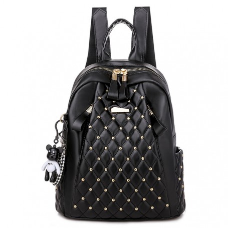 Backpack high quality leather backpack lady travel backpack shoulder bags