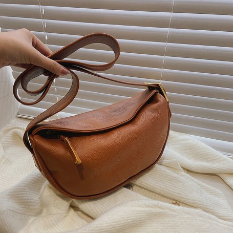 Handbags Cow Leather Handbags Ladies Large Capacity Shoulder Bags