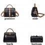 Shoulder Bag Lychee Pattern Crossbody Handbag