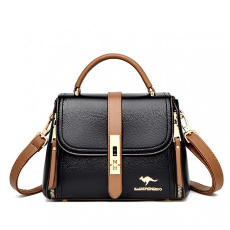 Shoulder Bag Lychee Pattern Crossbody Handbag
