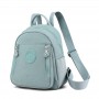 Backpack Bucket Bag Simple Solid Color Nylon Backpack Small Backpack Outdoor Travel Backpack Women's Small Schoolbag
