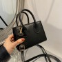 Mini Shoulder Sling Bag Top-handle Handbag Tote Phone Holder Female Satchel Small Purse