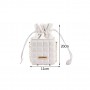 Box Shape PU Leather Crossbody Bags For Women Drawstring Candy Color Shoulder Handbags