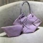 Woven Tote Bag New Frosted Leather Portable Large Capacity Women's Bag Fashion