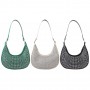 Crescent Rhinestone Women Shoulder Bag Shiny Handbag for Women Outdoor
