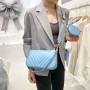 2 in 1 Shoulder Handbags Solid Color Fashion Niche Satchels Bags with Small Coin Purse PU Leather