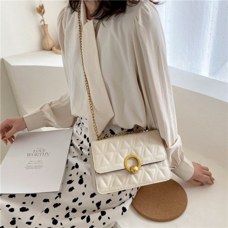 WOMEN'S Bag Versatile Shoulder Bag Chain Shoulder Western Style Sling Bag