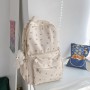 Floral Prints Women Backpack Large CapacitybSchool Bags Travel Backpack Mochilas with Pendants
