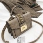 Serpentine Shoulder Bag Women PU Leather Crossbody Bag Luxury Chains Messenger Bag