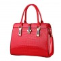 New Crocodile Pattern Handbag Fashion Women Bag Large-Capacity Sequined Shoulder Messenger Bag