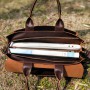 Women handbags ladies business leather shoulder messenger bag travel bags