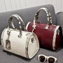 Leather Women Shoulder Boston Bag Main Borse Candy Color Luxury Handbags