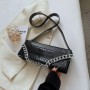 Stone Pattern Shoulder Bag Fashion Large Chain Handbag Nightclub Banquet Ladies Bag
