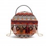 Tassel Women Handbags Women's Shoulder Bag Creative Small Round Bag Trend Cross Body