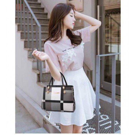 Womens Handbag Fashion High Quality Luxury Women's Bag Plaid Printed Women Bag Women's Crossbody Bag Tote Big Bag Elegant
