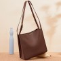 Women Handbags Bucket Shoulder Bag Luxury Designer Brand Genuine Leather