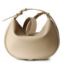 Women's Soft Leather Shoulder Crossbody Bags Half Moon Tote Luxury Designer Bags