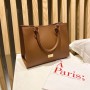 New high capacity business PU laptop bag for women fashionable temperament one shoulder crossbody tote bag
