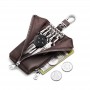 Wallet men's key chain coin purse High capacity universal Cowhide high quality key storage