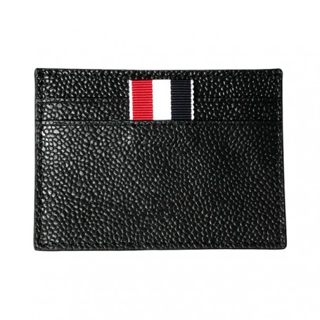 Card Holder Luxury Brand Concise Black Leather Fashion