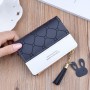 Women's Wallet Zipper Pu Leather Mini Key Chain