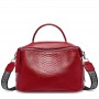 Women's Handbag Genuine Leather Crocodile Pattern Shoulder Bag