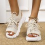 Waterproof Sandals Women Breathable Large Size Sneakers Casual Platform Open Toe Shoes Fashion Platform Sandals 42
