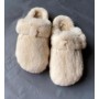 New Fashion Loafers Muller Genuine Luxury 100% Mink Fur Slippers