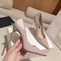 New Women's High Heels Bow Thin Heels Pointed Sexy Pumps Fashionable Party Shoes