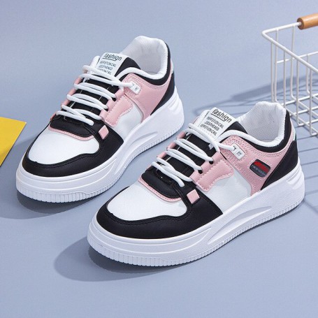 Sneakers Fashion Running Shoes Lace-up Comfortable Women Casual Shoes